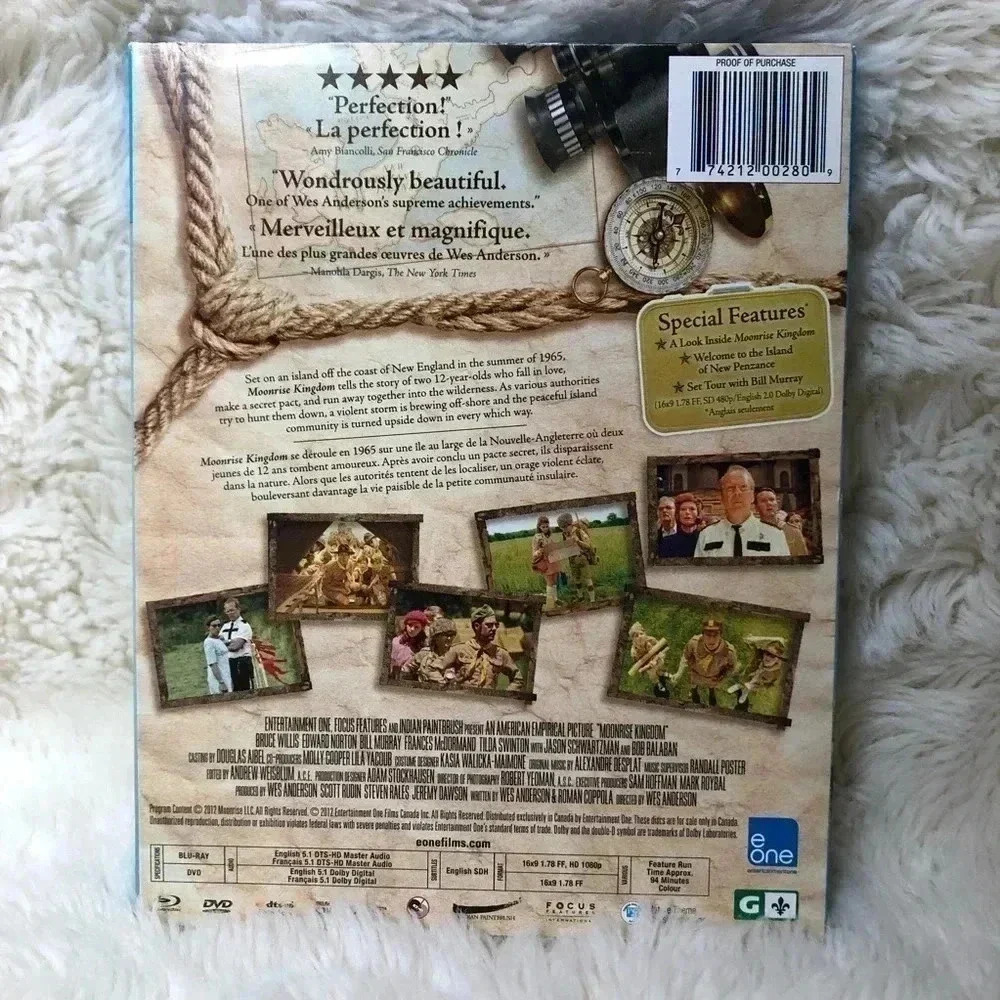 Moonrise Kingdom Blu-Ray +  DVD - Picture 2 of 5